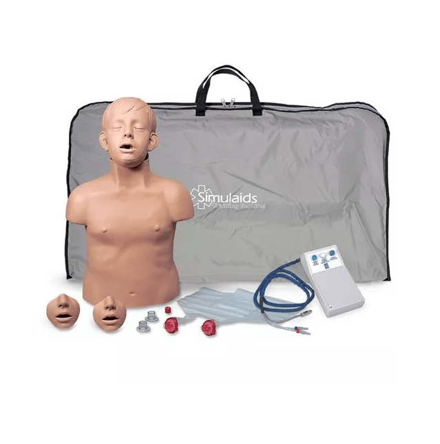 Wiederbelebungspuppe Kind, mit Leuchtanzeige - Erler - Zimmer